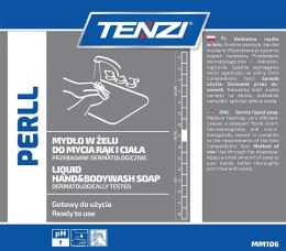 Delikatne mydło w żelu TENZI, zapach kwiatowy, Perll, 5l