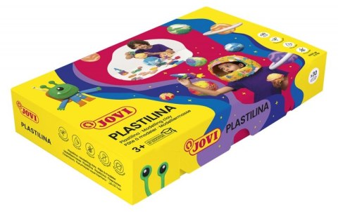 Display plasteliny JOVI, 30x50g, 2x15 kolorów, mix kolorów