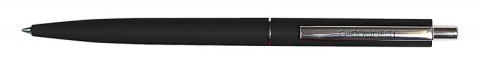 Długopis automatyczny Q-CONNECT, Sign Proof, nieblaknący, metalowy klips, czarny