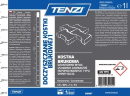 Dwufazowy koncentrat do czyszczenia kostki brukowej TENZI, 1l