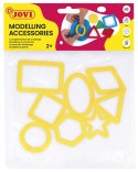Foremki do ciastoliny JOVI, 8 szt., żółte