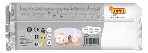 Glina samoutwardzalna JOVI, 1000g, biała