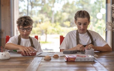 Glina samoutwardzalna JOVI, 1000g, ceglana (terracotta)