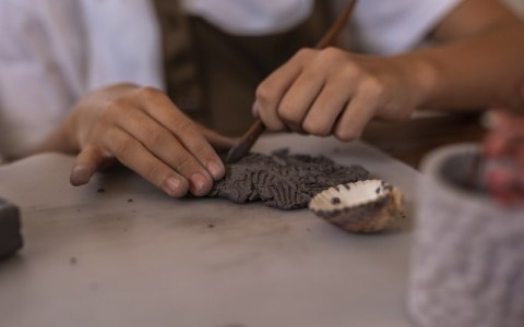 Glina samoutwardzalna JOVI, 1000g, szara