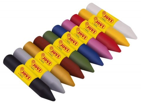 Kredki do malowania twarzy JOVI, 10 szt., mix kolorów