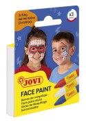 Kredki do malowania twarzy JOVI Adventure, 3x5,6g, 3 szt., mix kolorów