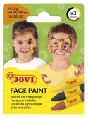 Kredki do malowania twarzy JOVI Animal, 3x5,6g, 3 szt., mix kolorów