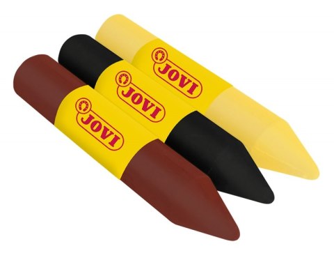 Kredki do malowania twarzy JOVI Animal, 3x5,6g, 3 szt., mix kolorów