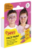 Kredki do malowania twarzy JOVI Fantasy, 3x5,6g, 3 szt., mix kolorów