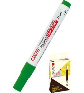 Marker tablicowy GR-003 okrągła końcówka zielony GRAND 160-1311