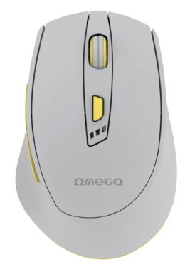 Mysz bezprzewodowa OMEGA MOUSE recharegable usb-c szara OMC529RWGL PLATINET