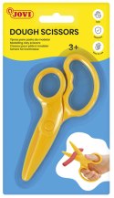 Nożyczki JOVI, do plasteliny i mas plastycznych, żółte