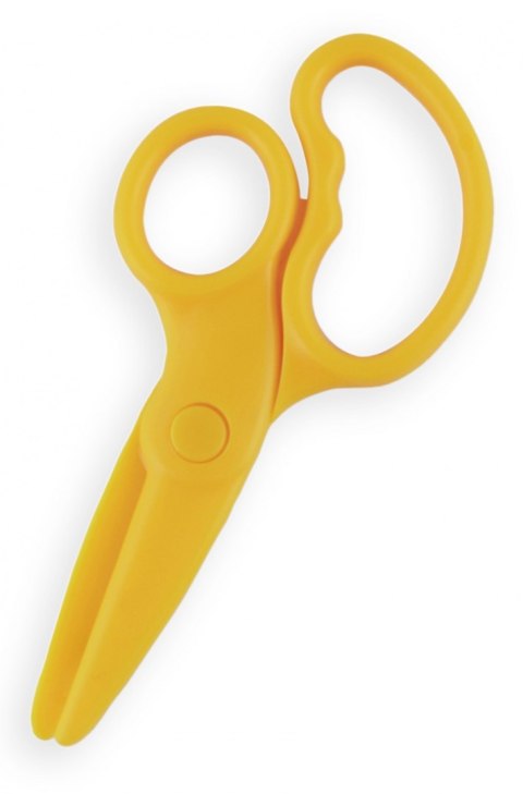 Nożyczki JOVI, do plasteliny i mas plastycznych, żółte