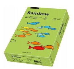 Papier ksero A4 160g 250 ark zielony R76 RAINBOW 88042659