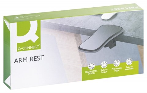 Podłokietnik Q-CONNECT, czarny