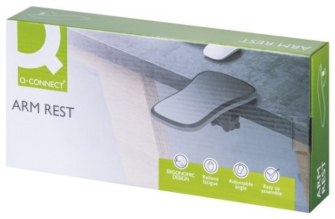 Podłokietnik Q-CONNECT, czarny