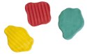 Wałki do plasteliny JOVI dla dzieci, zestaw 3 szt., mix kształtów, drewniane