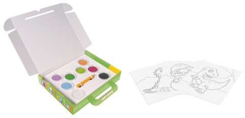 Zestaw do malowania piaskiem JOVI Play&Fun, dinozaury