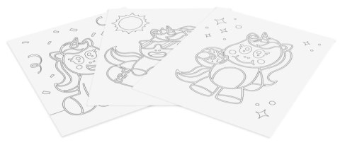 Zestaw do malowania piaskiem JOVI Play&Fun, jednorożce