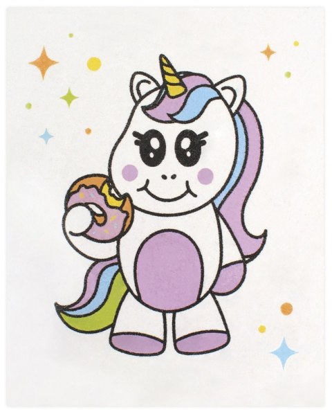 Zestaw do malowania piaskiem JOVI Play&Fun, jednorożce