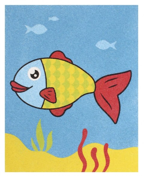 Zestaw do malowania piaskiem JOVI Play&Fun, ocean