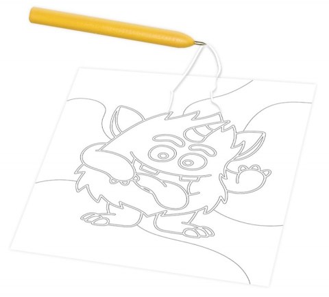 Zestaw do malowania piaskiem JOVI Play&Fun, potwory