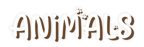 Zestaw do malowania piaskiem JOVI Play&Fun, zwierzęta