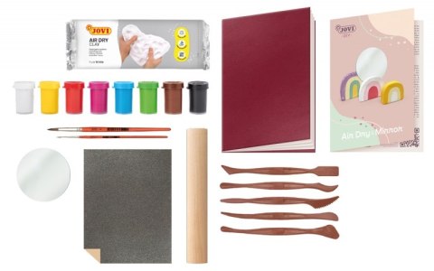 Zestaw do tworzenia ceramiki JOVI DIY, bez wypalania, lustro