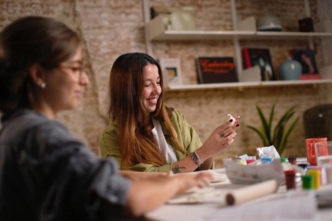 Zestaw do tworzenia ceramiki JOVI DIY, bez wypalania, miseczki