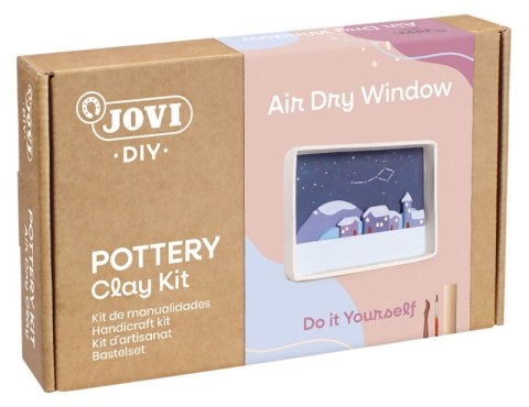 Zestaw do tworzenia ceramiki JOVI DIY, bez wypalania, okno