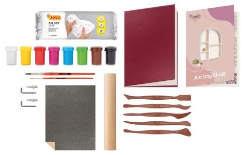 Zestaw do tworzenia ceramiki JOVI DIY, bez wypalania, półka