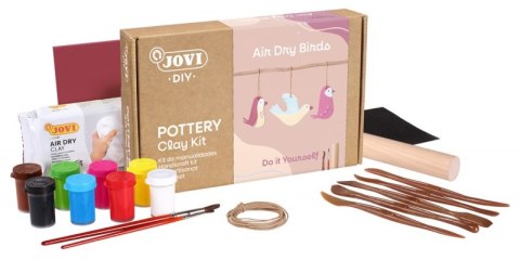 Zestaw do tworzenia ceramiki JOVI DIY, bez wypalania, ptaki