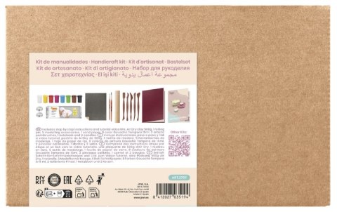 Zestaw do tworzenia ceramiki JOVI DIY, bez wypalania, świecznik