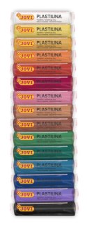 Zestaw plasteliny JOVI, 15x15g, mix kolorów