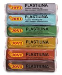 Zestaw plasteliny JOVI, 6x15g, kolory natury, mix kolorów