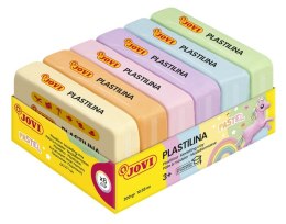 Zestaw plasteliny JOVI, 6x50g, mix kolorów pastelowych