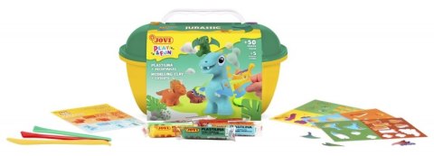 Zestaw plasteliny JOVI Play&Fun, dinozaury
