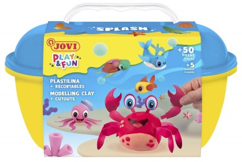 Zestaw plasteliny JOVI Play&Fun, zwierzęta wodne