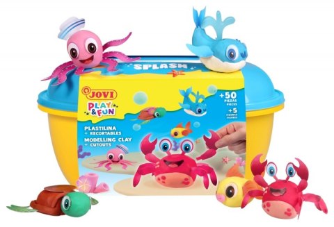 Zestaw plasteliny JOVI Play&Fun, zwierzęta wodne