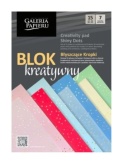 Blok A4 mix kartonów i kalki BŁYSZCZĄCE KROPKI 15 ark./op. 258005 Argo