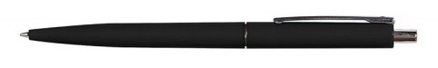 Długopis automatyczny Q-CONNECT, Sign Proof, nieblaknący, metalowy klips, czarny