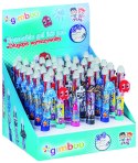 Długopis wymazywalny GIMBOO 4w1, żelowy, pakowany w displayu, mix kolorów/wzorów