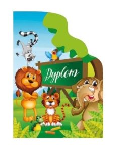 Dyplom PRZYJACIELE (napisy) 250g/m2 (10 szt.) 219125 Argo