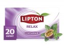 Herbata LIPTON Functional, ziołowa, relax, 20 kopert