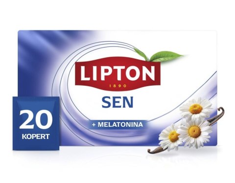 Herbata LIPTON Functional, ziołowa, sen, 20 kopert