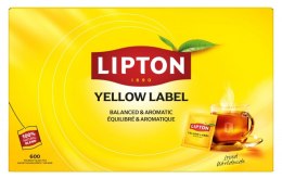 Herbata LIPTON czarna, Yellow Label, 600 kopert