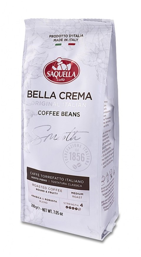 Kawa SAQUELLA Bella Crema Smooth, ziarnista, 200g