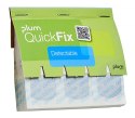 Plastry wykrywalne PLUM QuickFix Detectable, wkład, 45 szt., niebieskie