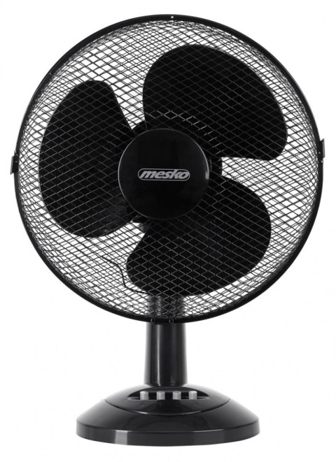 Wentylator Mesko, biurkowy, śr. 30cm, 40W, czarny