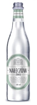 Woda NAŁĘCZÓW ZDRÓJ, niegazowana, butelka szklana, 500ml